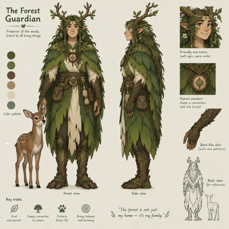 Obraz w stylu Character Design stworzony przez AI