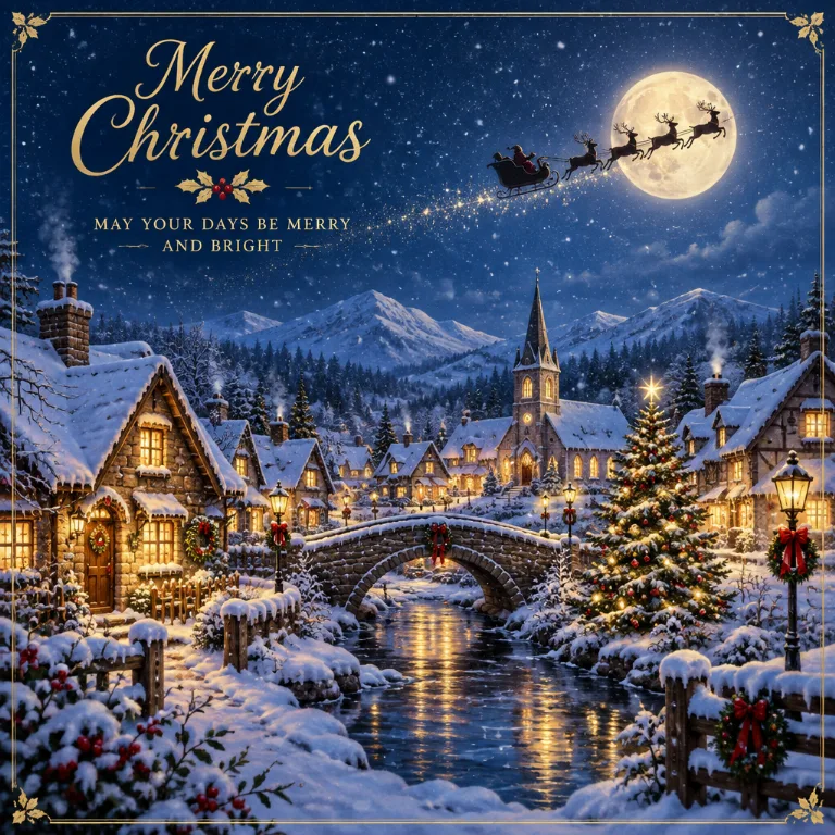 Obraz w stylu Christmas Card stworzony przez AI