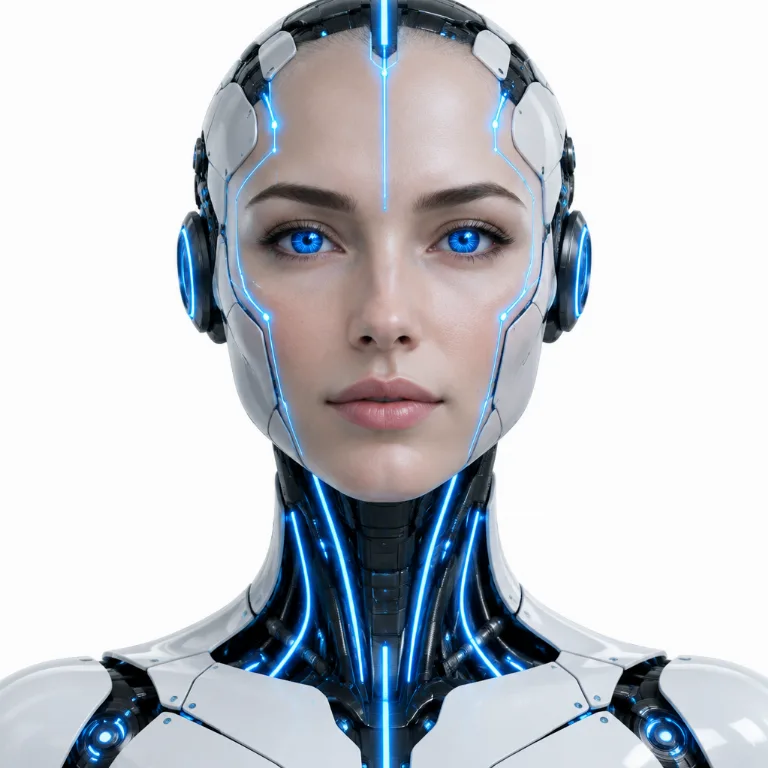 Obraz w stylu Cyborg stworzony przez AI