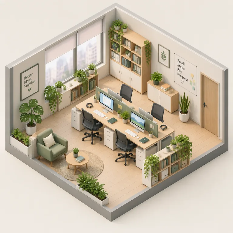Obraz w stylu Isometric Art stworzony przez AI
