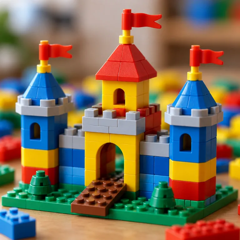 Obraz w stylu Lego stworzony przez AI
