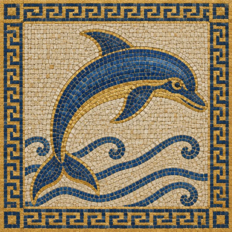 Obraz w stylu Mosaic stworzony przez AI