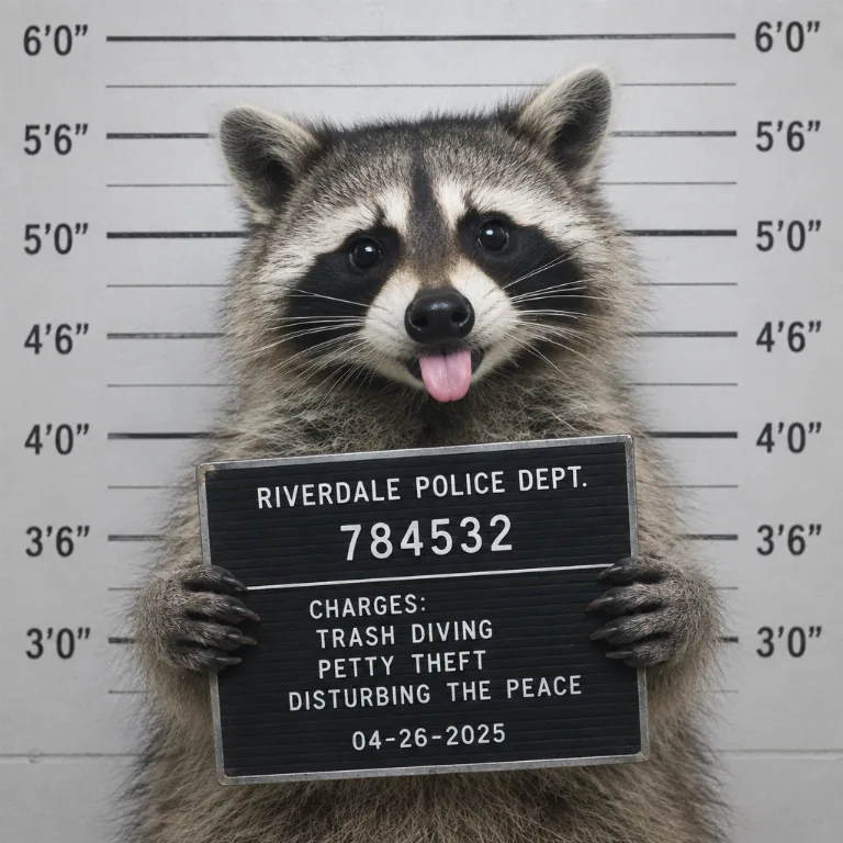 Obraz w stylu Mugshot stworzony przez AI