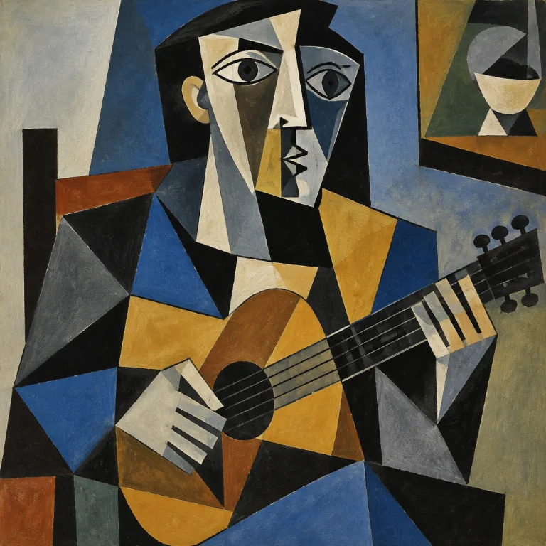 Obraz w stylu Picasso stworzony przez AI